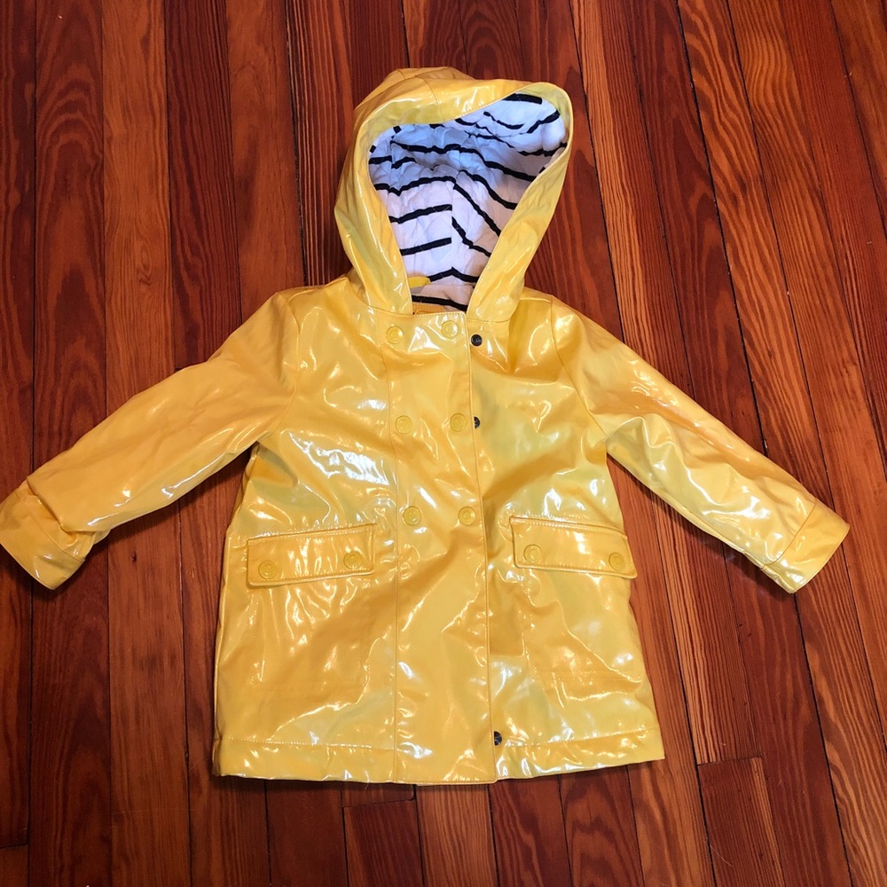 Baby Gap yellow rain coat